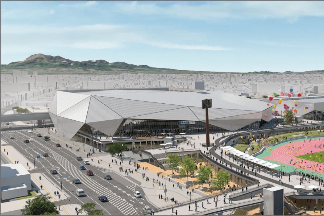 SAGA ARENA exterior architecture